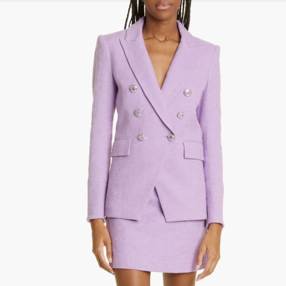 Veronica Beard Miller Dickey Jacket in Violet - Picture 3 of 14